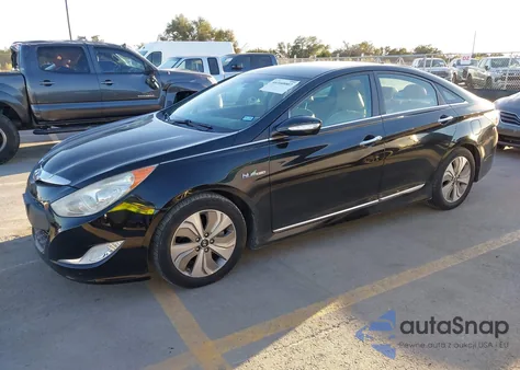 2013 Hyundai Sonata Hybrid Limited из США, поврежденный, VIN KMHEC4A45DA100631